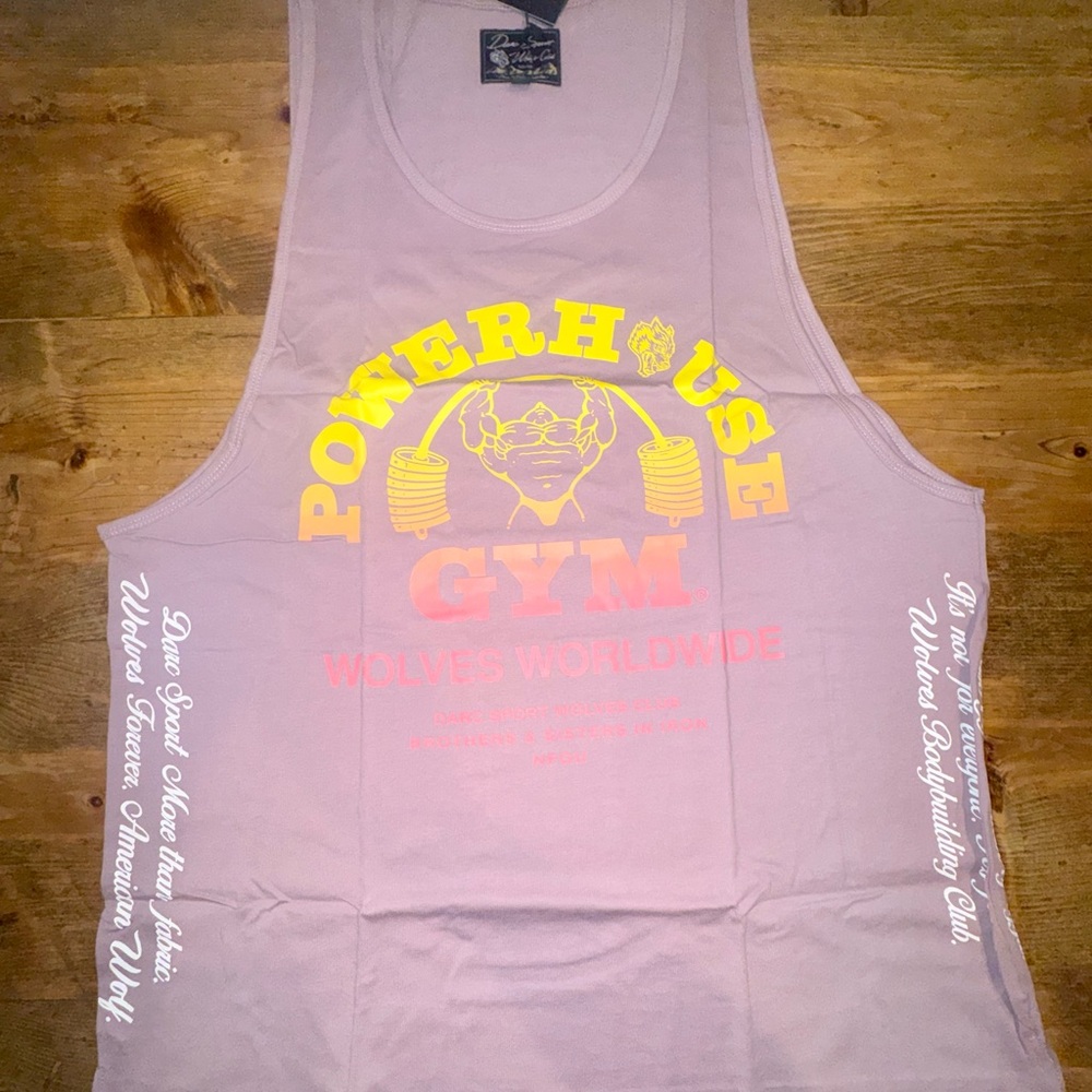 Darc Sport House of NFGU Vintage Sacrifice Tank Men's Tank Top Purple Graphic
